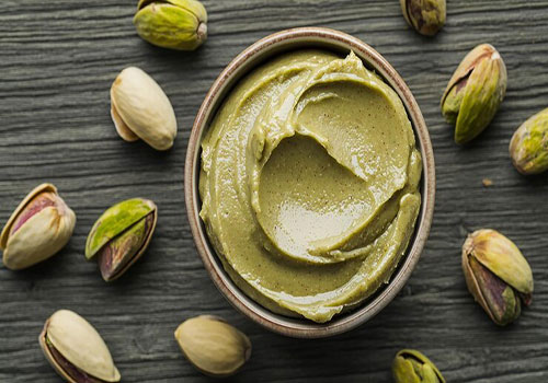 Pistachio flour or paste